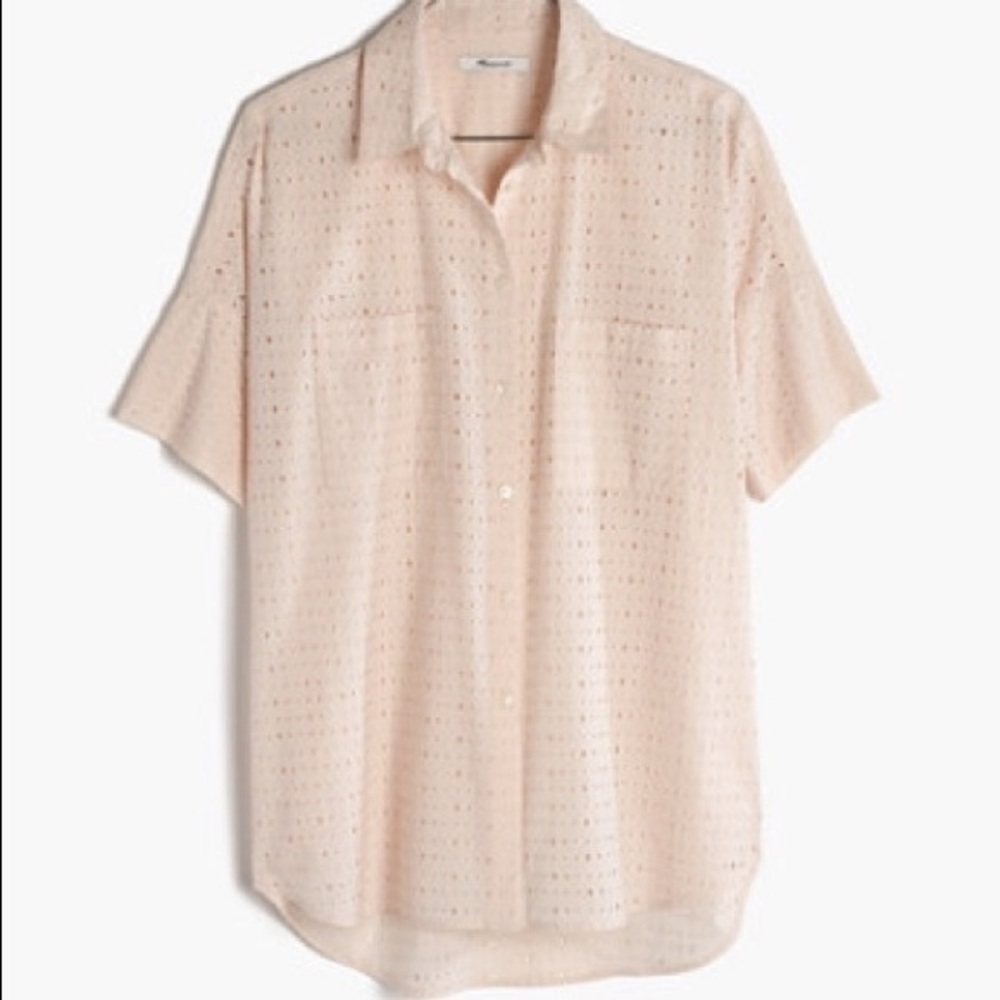 Madewell Eyelet Courier Shirt